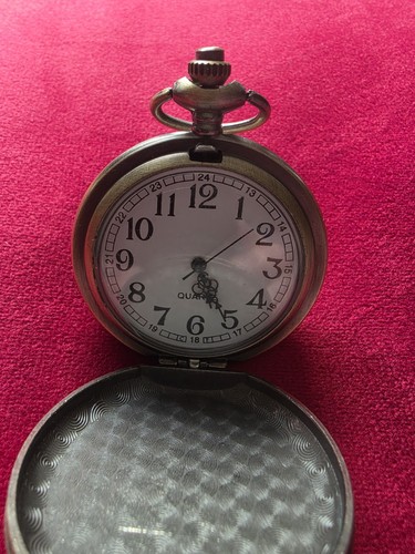 Vintage style quartz pocket - style,