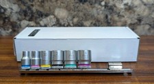 New WERA 300200 8100 SA KC Zyklop Metric 1/4" Drive Socket 6 Piece Set
