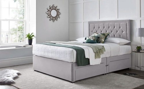 Orthopaedic divan bed set - divan,