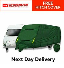 Coverpro Caravan Cover Premium 4 Ply 21-23ft Extra Wide 8' Buccaneer Hobby 