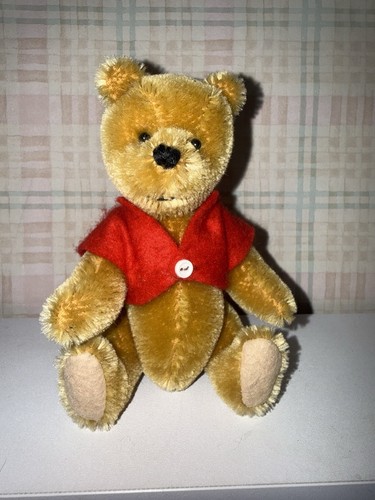 Vintage artist mini teddy bear - mini,