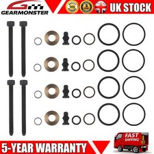 4 PCS INJECTOR SEAL KIT & BOLTS FIT PD INJECTOR VW TRANSPORTER 1.9 TDi UK
