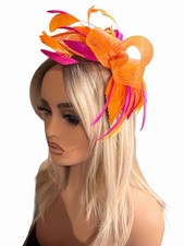 Orange And Fuchsia Pink Mesh