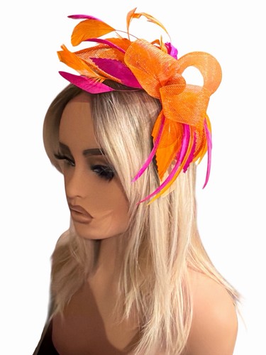 Orange and fuchsia pink - orange, mesh