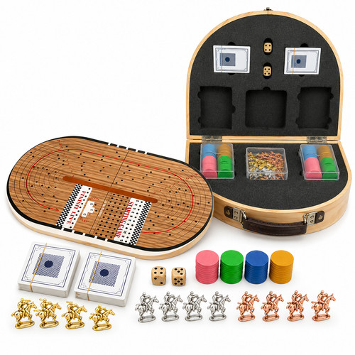 8in wooden horse racing - 24.8in,