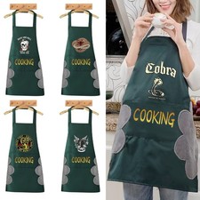 Cobra Unisex Apron for Kitchen Cooking Baking BBQ Catering Chef Apron Pocket