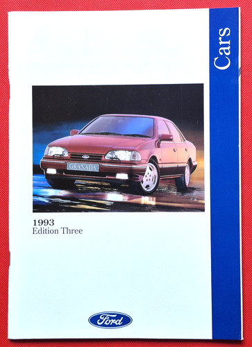 1993 ford cars brochure - ford,