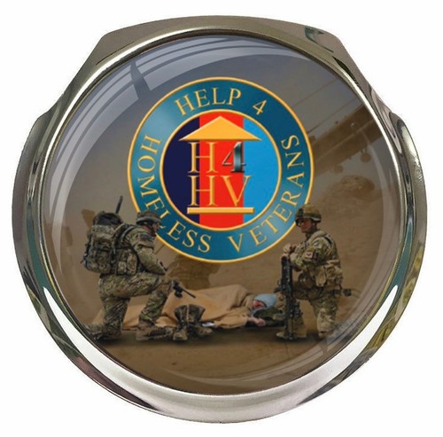 Homeless veterans car grille - homeless,
