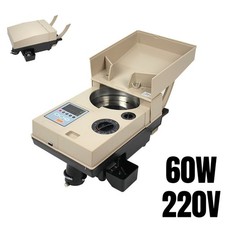 60W Electronic Automatic Coin Sorter Coin Counter Coin Counting Machine 220V New