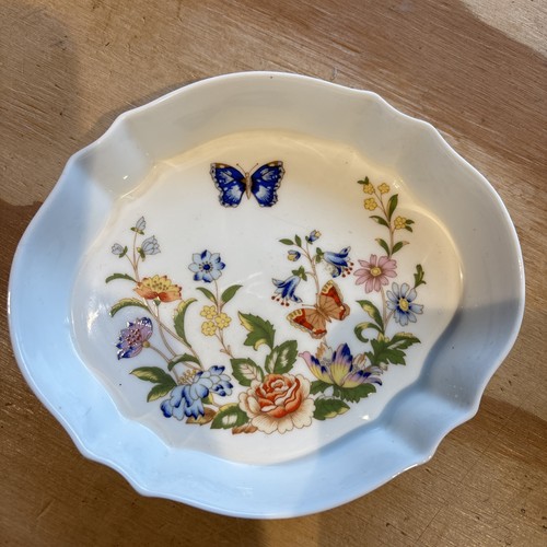 Trinket dish bone - bone, china