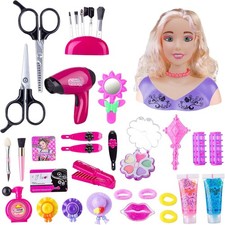Kids Hairdressing Makeup Doll