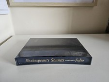 Shakespeare’s Sonnets William Shakespeare Hardcover Folio Society Poetry Lit