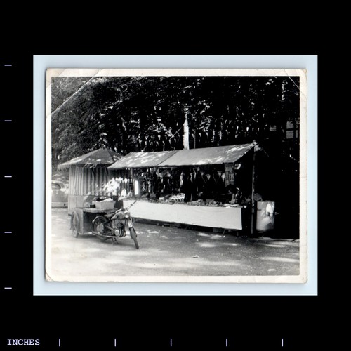 Old vintage photo motorcycle - old,