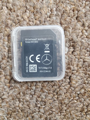 Mercedes sat nav card - mercedes,