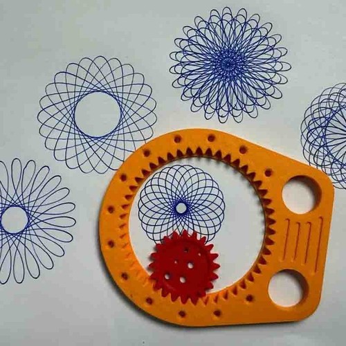 Spirograph drawing set spiral - spirograph,