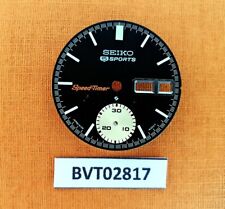 NEW SEIKO COKE 6139 6030 6032 BLACK POGUE DIAL CHRONOGRAPH EU SHIPPING BVT02817