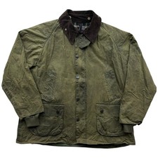 Barbour Bedale A100 Vintage Wax Jacket 4 Pocket Country Green C46/117cm