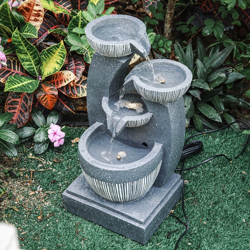 Electric water fountain led - fountain,