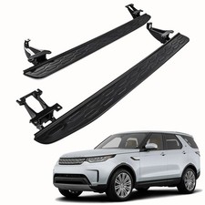 Black + Silver Side Steps