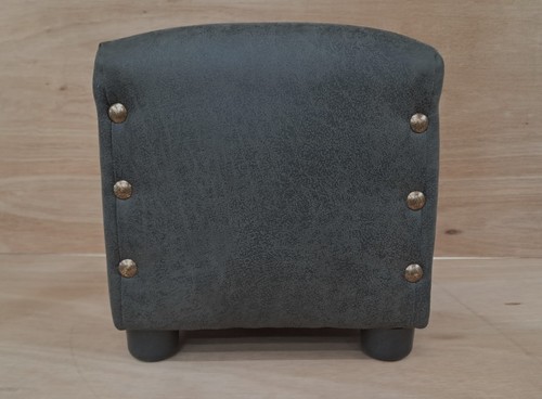Footstool distressed grey - footstool,