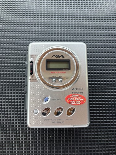 Aiwa rm436 stereo radio - aiwa, hs-rm436,