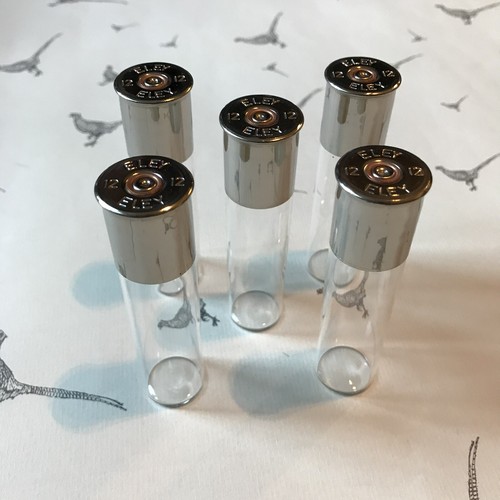 Eley cartridge cap x5 - cap, (silver)