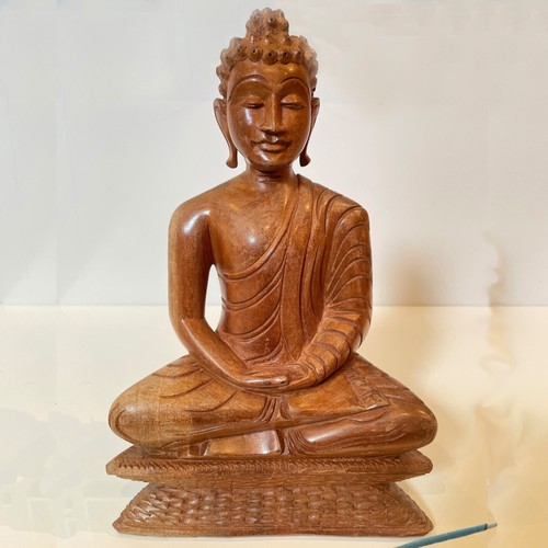 Buddha statue hand carved - statue,
