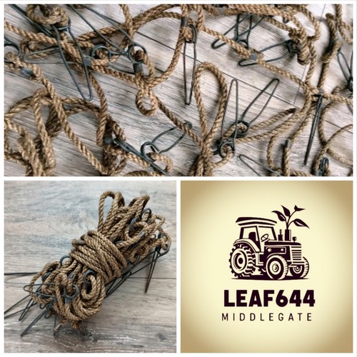 Unusual rope with metal spring - unusual,