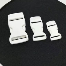 Plastic Nylon Side Release Buckles 25 Colors 15/20/25/30mm For Webbing Straps