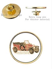 Vintage Car 26mm Metal Lapel