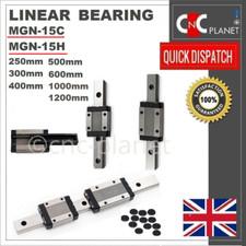 MGN SERIES 15mm LINEAR BEARING GUIDE SLIDE RAIL CARRIAGE BLOCK MGN15C MGN15H CNC