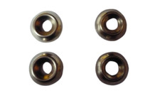 4x Chrome Cups For AGA Cooker Lids Spring Handles - AGA Spare Parts