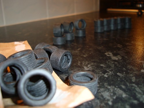 Scalextric tyres tyre wall - tyres.,
