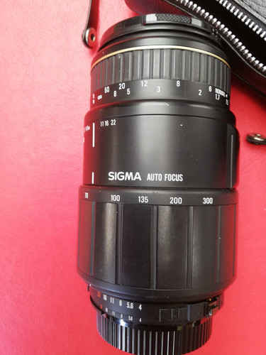 Sigma 300mm autofocus lens - sigma,