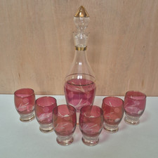 Vintage Cranberry Glass