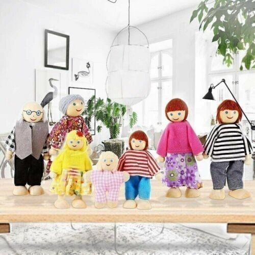 Wooden furniture dolls house - wooden,