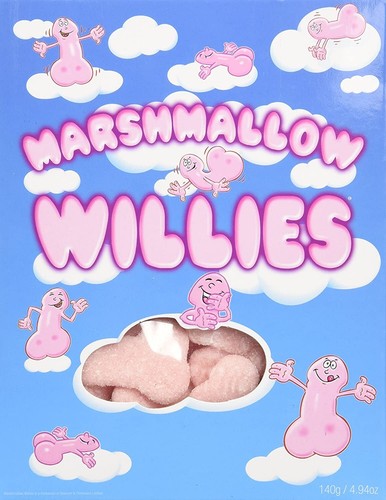 Marshmallow willies willy - willies,