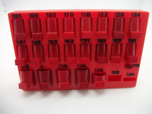 Bushing storage rack for lee - bushing,