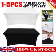 1-5pcs Fitted Tablecloth Cover