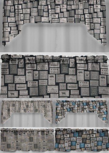 Farm table valances - farm,