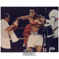 Muhammad Ali Autographed