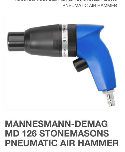 Masons air hammer with - , swivel