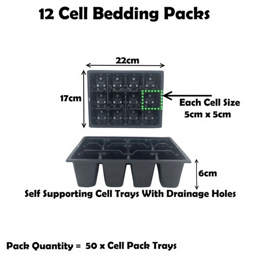 Cell bedding pack - pack, plug