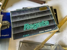 Fiat Regata owners manual