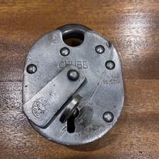 Vintage chubb 669 padlock - vintage,
