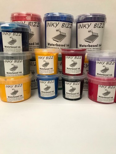 Screen printing waterbased ink - screen,