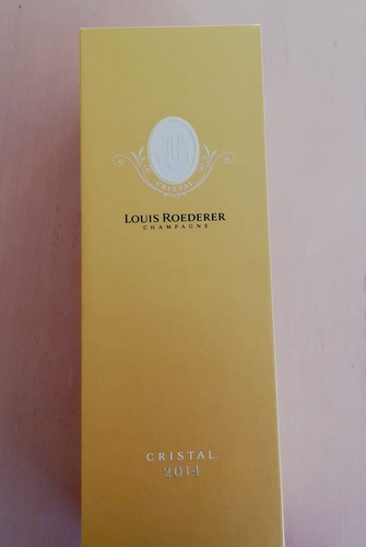 Empty luxury cristal champagne - empty,
