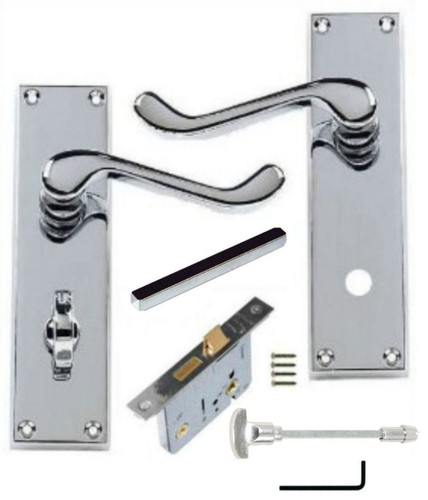 Bathroom lever victorian door - lever,