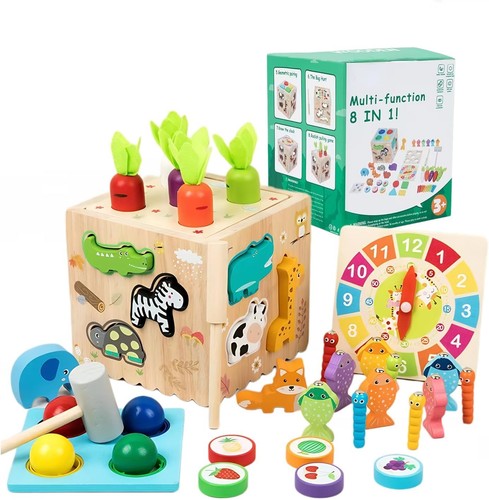 Montessori wooden toy - in,