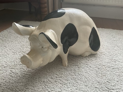 Pot belly pig ceramic large - pot,